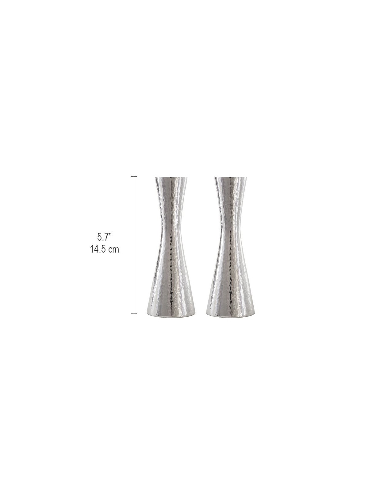 Yair Emanuel Hammered Candlesticks