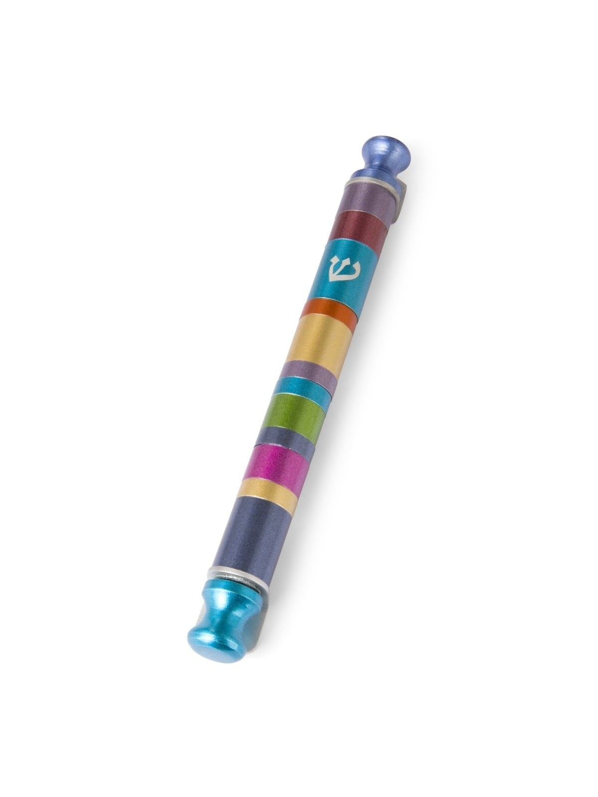 Yair Emanuel Large Designer Aluminum Mezuzah Case (Choice of Colors)