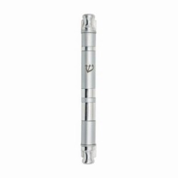 Yair Emanuel Large Designer Aluminum Mezuzah Case (Choice of Colors)