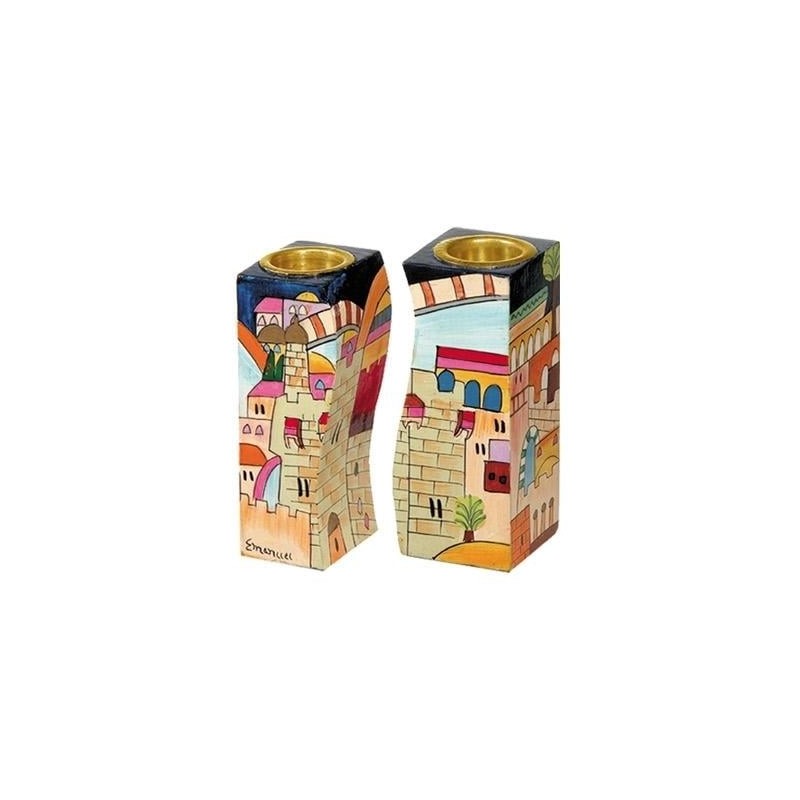 Yair Emanuel Fitted Candlesticks - Jerusalem