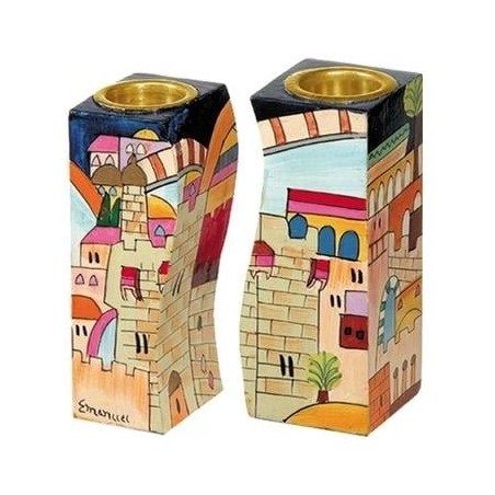 Yair Emanuel Fitted Candlesticks - Jerusalem