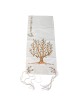 Tree of Life: Yair Emanuel Embroidered Polysilk Tallit - Brown