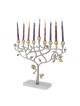 Yair Emanuel Pomegranate Tree Hanukkah Menorah