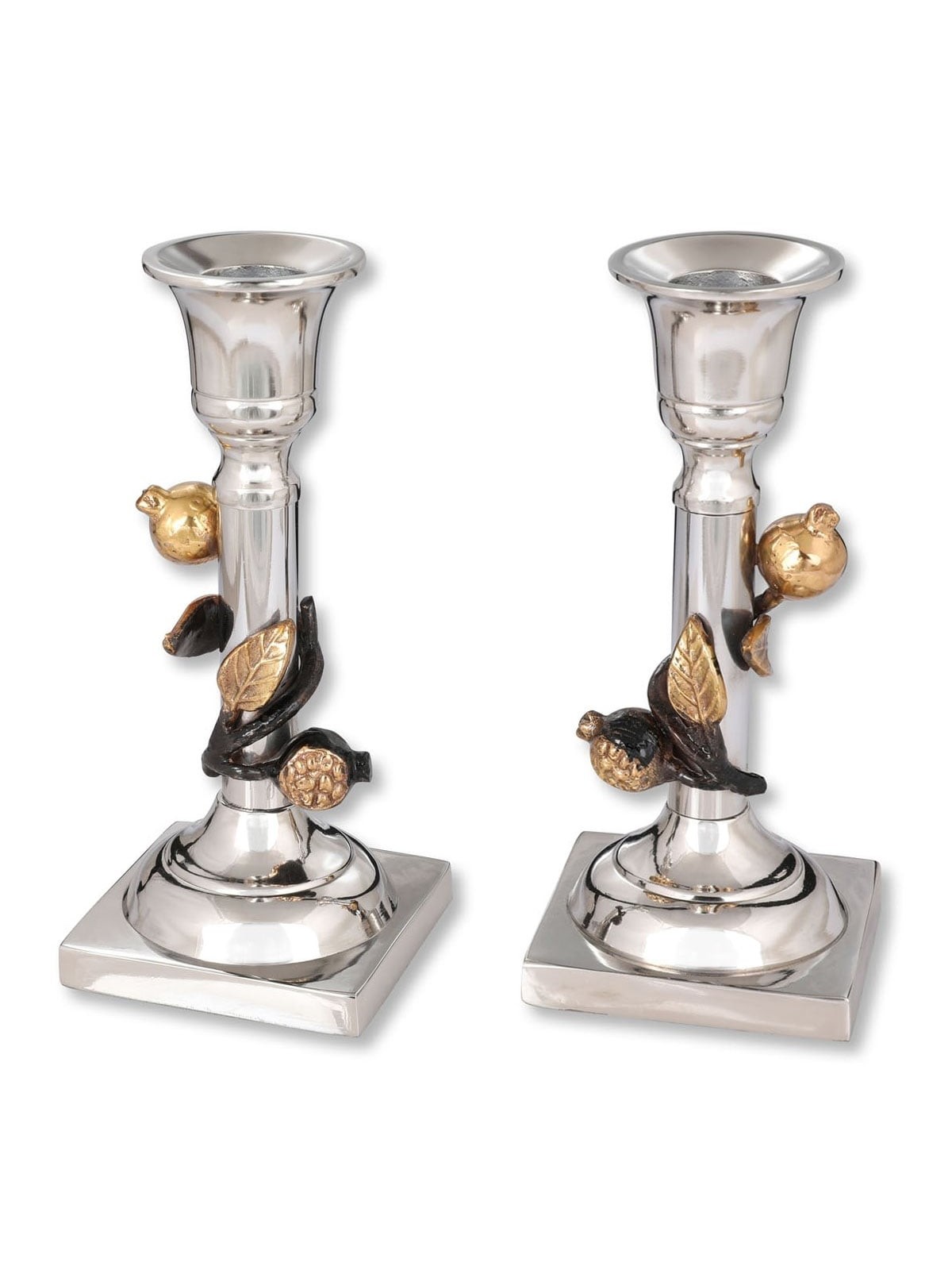 Yair Emanuel Candlesticks - Pomegranates