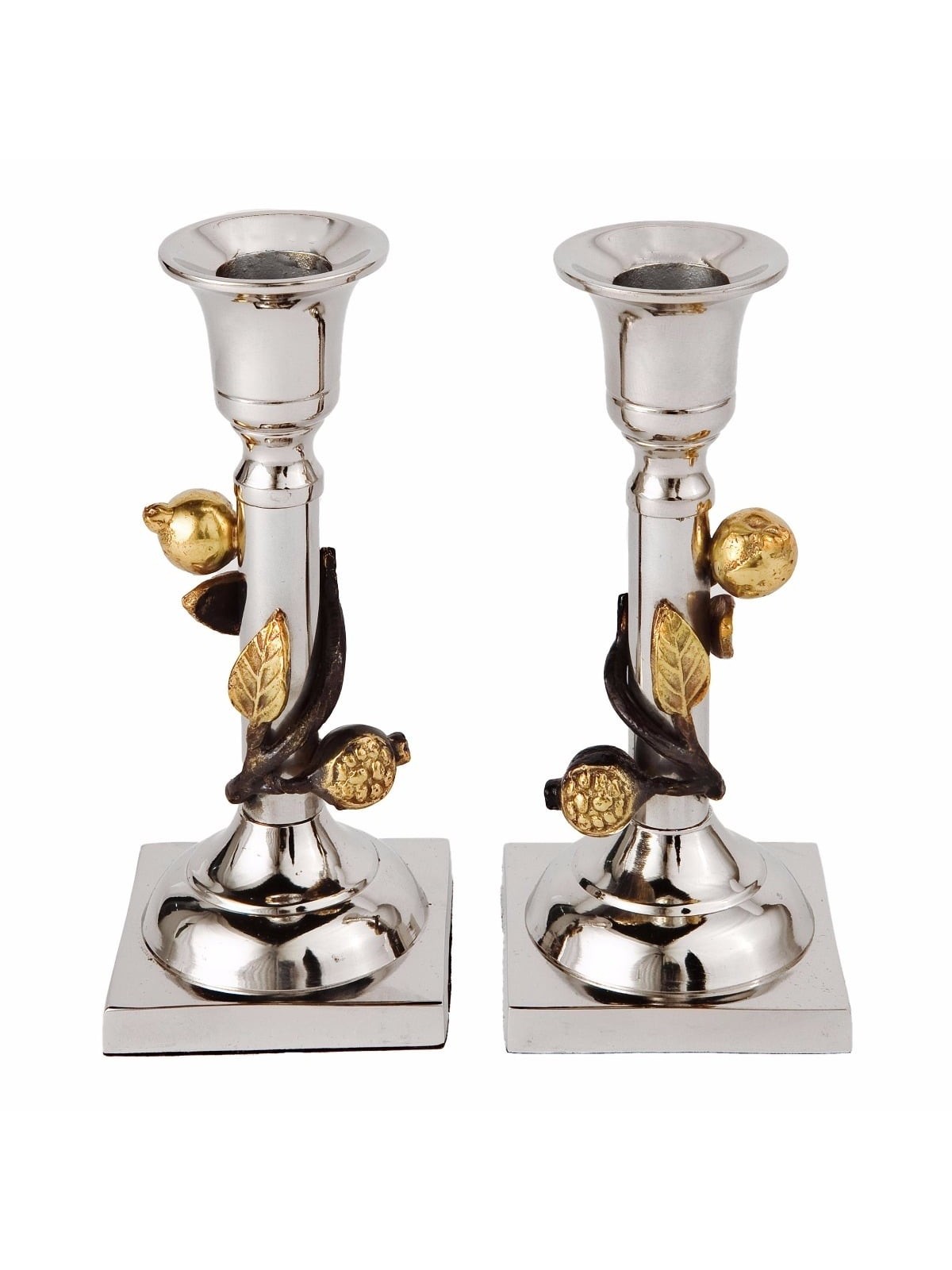 Yair Emanuel Candlesticks - Pomegranates