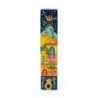 Hand-Painted Wooden Mezuzah by Yair Emanuel - Old City of Jerusalem