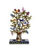 Yair Emanuel Painted Tree of Life Shabbat Candle Holder