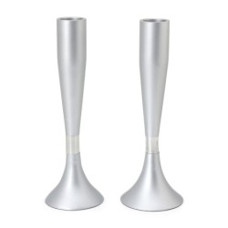 Organic Column: Yair Emanuel Anodized Aluminum Candlesticks