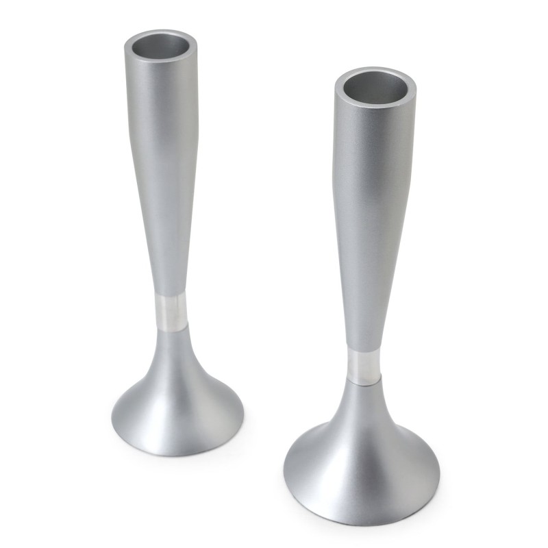 Organic Column: Yair Emanuel Anodized Aluminum Candlesticks