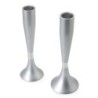 Organic Column: Yair Emanuel Anodized Aluminum Candlesticks