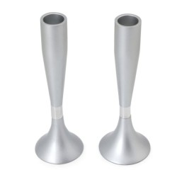 Organic Column: Yair Emanuel Anodized Aluminum Candlesticks
