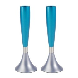 Organic Column: Yair Emanuel Anodized Aluminum Candlesticks