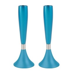 Organic Column: Yair Emanuel Anodized Aluminum Candlesticks