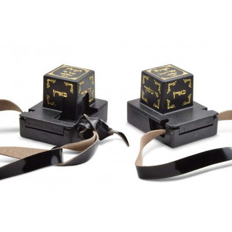 Standard Tefillin Peshutim Ashkenaz with free bag | Tefillin Peshutim