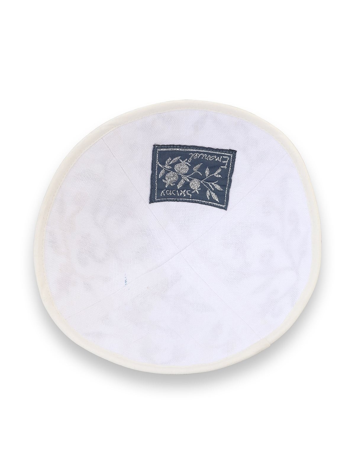Yair Emanuel Embroidered Silk Kippah - Birds & Flowers