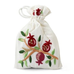 Yair Emanuel Embroidered Havdallah Spice Satchel (Aromatic Cloves Incl