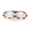Yair Emanuel Painted Shabbat Tealight Candle Holder Set - Choice of De