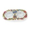 Yair Emanuel Painted Shabbat Tealight Candle Holder Set - Choice of De