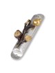 Yair Emanuel Stainless Steel Mezuzah Case - Pomegranates