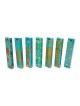 Seven Species: Yair Emanuel Set of Seven Wooden Mezuzahs