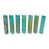 Seven Species: Yair Emanuel Set of Seven Wooden Mezuzahs