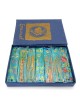 Seven Species: Yair Emanuel Set of Seven Wooden Mezuzahs