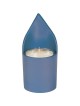 Flame: Yair Emanuel Anodized Aluminum Memorial (Yahrzeit) Candle Holde