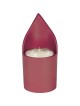 Flame: Yair Emanuel Anodized Aluminum Memorial (Yahrzeit) Candle Holde