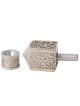 Yair Emanuel Pomegranate & Floral Pattern Dreidel (In Range of Colors)