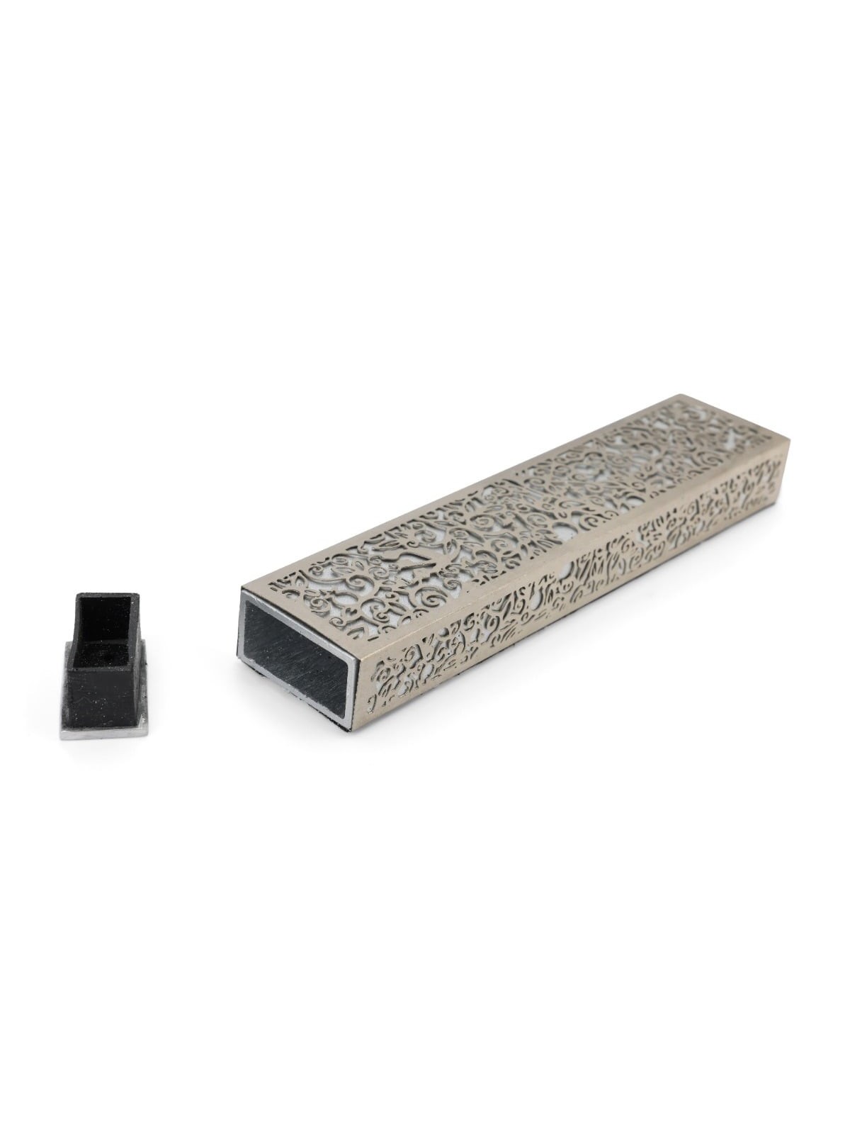 Yair Emanuel Aluminum Floral Pomegranate Mezuzah (Choice of Colors)