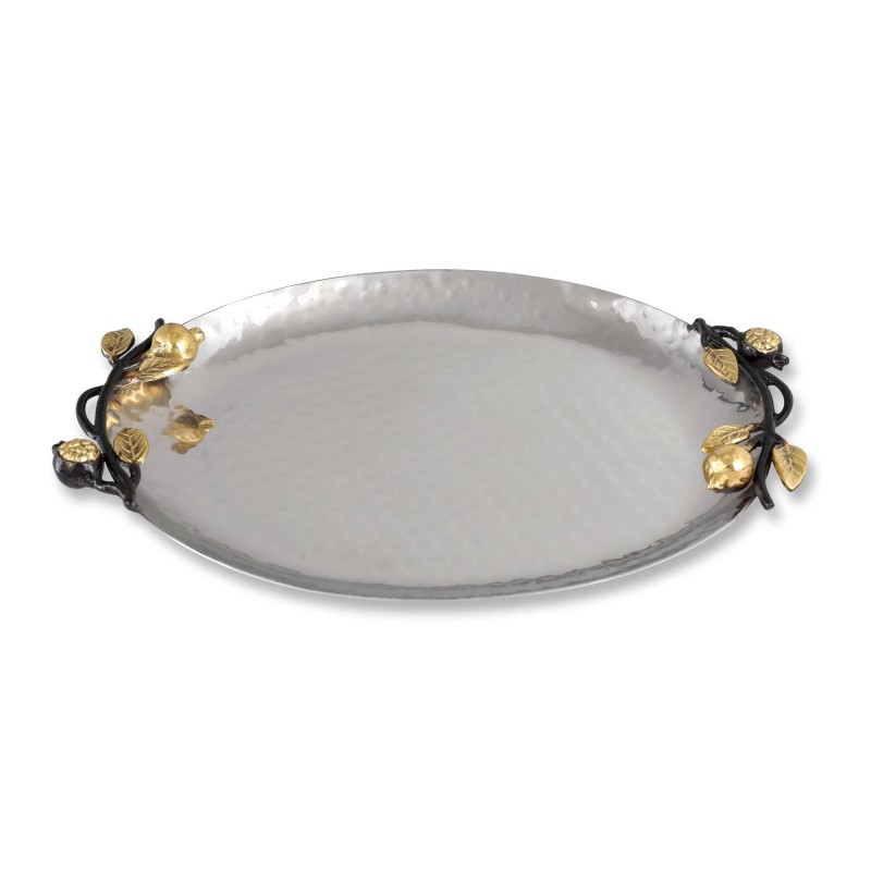 Yair Emanuel Stainless Steel Pomegranate Havdallah Set