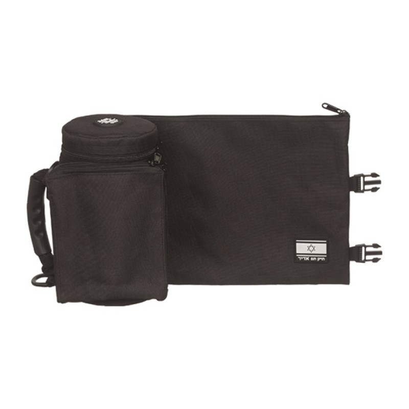 Black Thermal Protective Tefillin Case T... | Tefillin Bags & Carriers