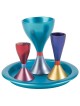 Yair Emanuel Anodized Aluminum Havdallah Set - Variety of Colors