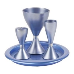 Yair Emanuel Anodized Aluminum Havdallah Set - Variety of Colors