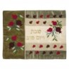 Yair Emanuel Raw Silk Challah Cover - Pomegranates Gold