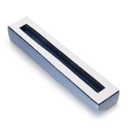 Modern Designer Mezuzah Case With Pomegranate Motif By Yair Emanuel (C