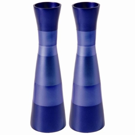 Yair Emanuel Large Anodized Aluminum Candlesticks - Variety of Colors