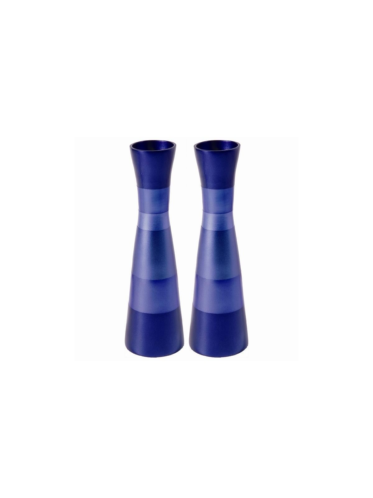Yair Emanuel Large Anodized Aluminum Candlesticks - Variety of Colors