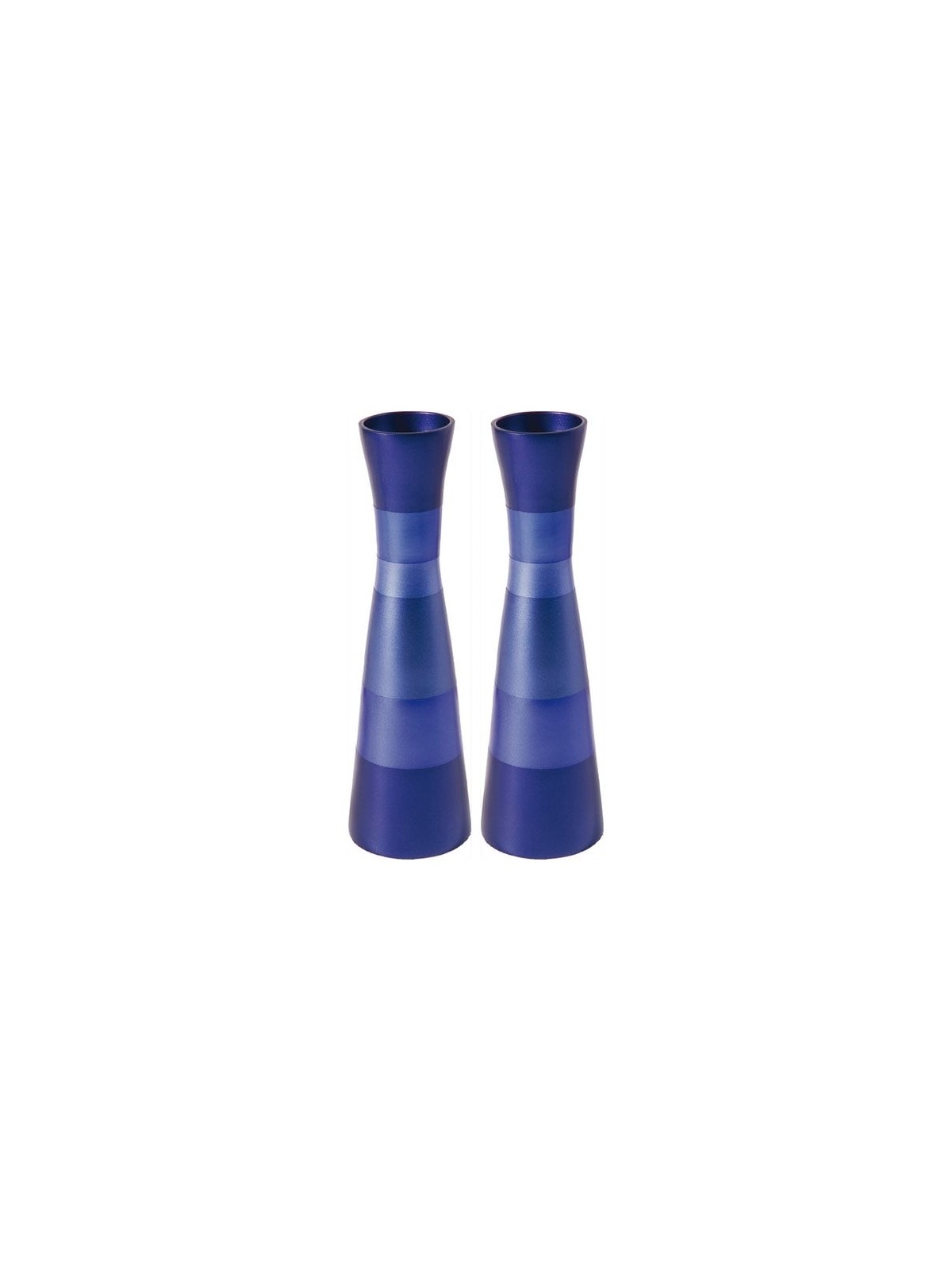 Yair Emanuel Large Anodized Aluminum Candlesticks - Variety of Colors