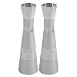 Yair Emanuel Large Anodized Aluminum Candlesticks - Variety of Colors