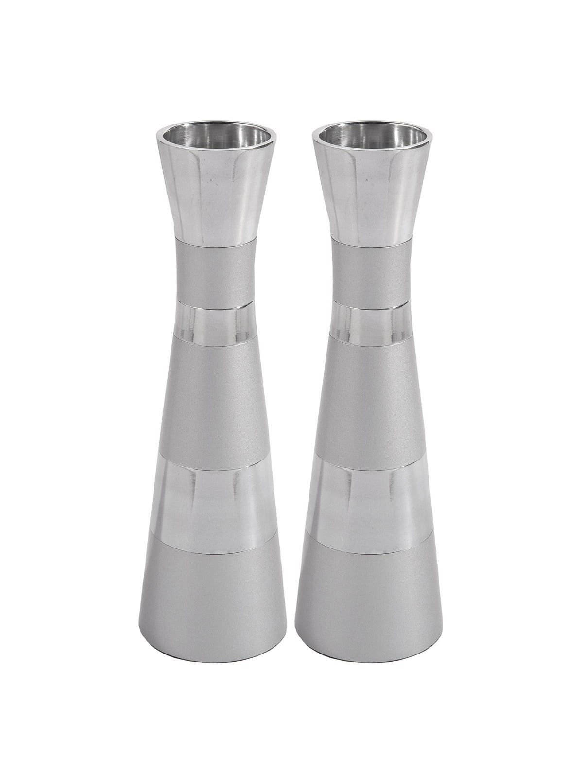 Yair Emanuel Large Anodized Aluminum Candlesticks - Variety of Colors