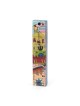 Yair Emanuel Small Wooden Mezuzah - Jerusalem Color