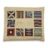 Yair Emanuel Embroidered Tallit Set With Square Patterns - Multicolore