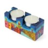 Yair Emanuel Hand Painted Travel Shabbat Candle Tower