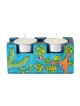 Yair Emanuel Hand Painted Travel Shabbat Candle Tower