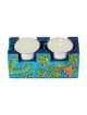 Yair Emanuel Hand Painted Travel Shabbat Candle Tower
