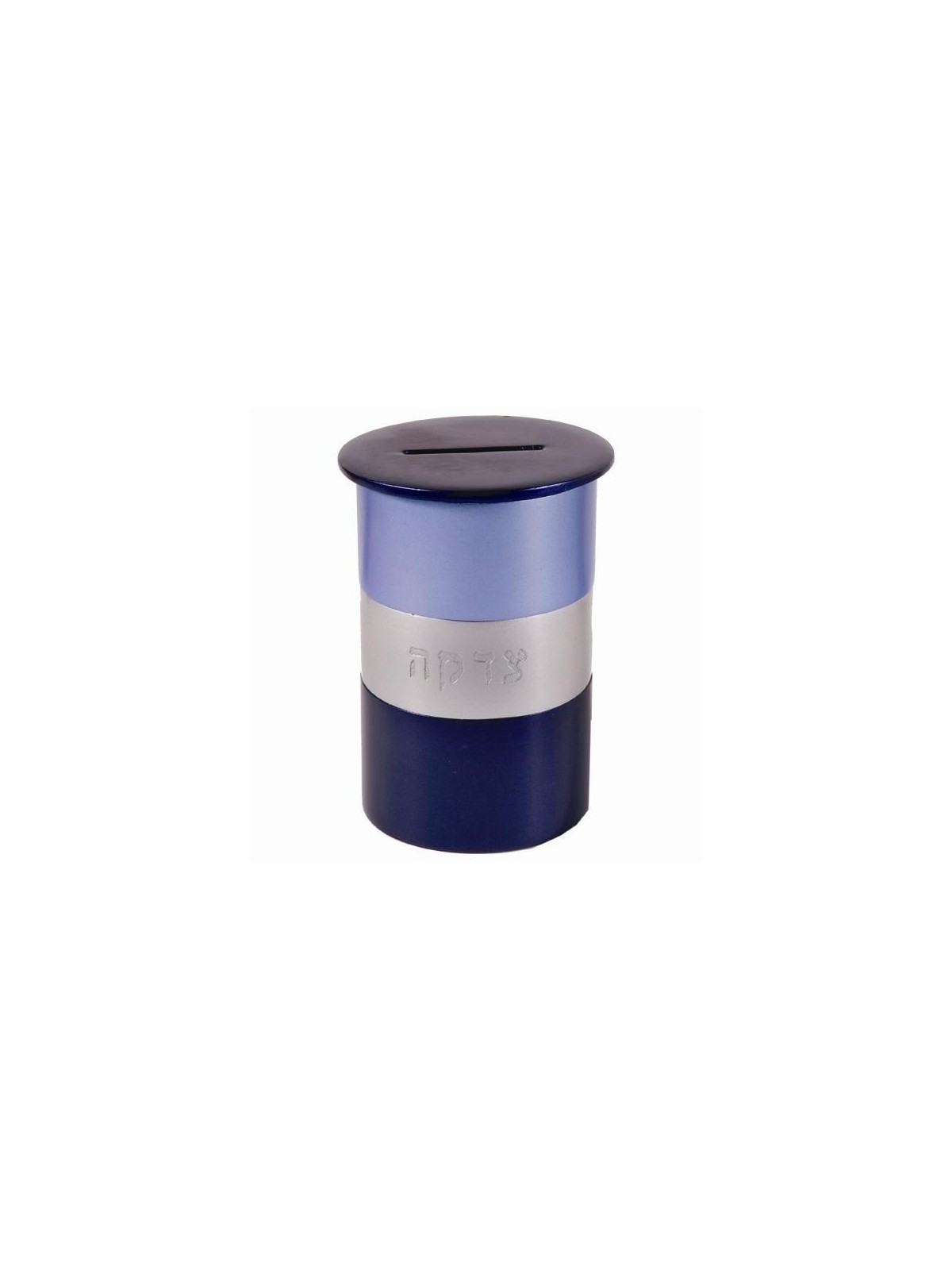 Yair Emanuel Anodized Aluminum Tzedakah (Charity) Box - Variety of Col