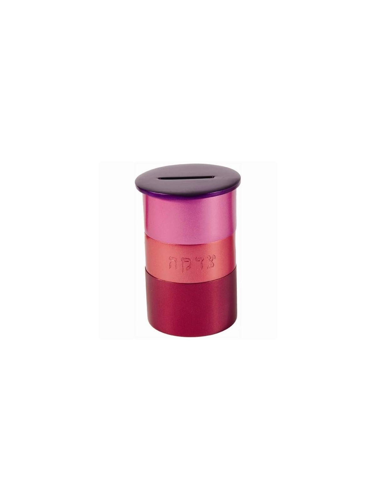 Yair Emanuel Anodized Aluminum Tzedakah (Charity) Box - Variety of Col
