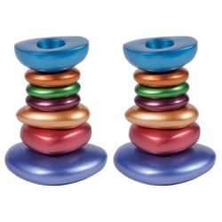 Stone Tower: Yair Emanuel Anodized Aluminum Candlesticks - Variety of