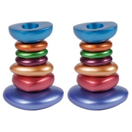 Stone Tower: Yair Emanuel Anodized Aluminum Candlesticks - Variety of